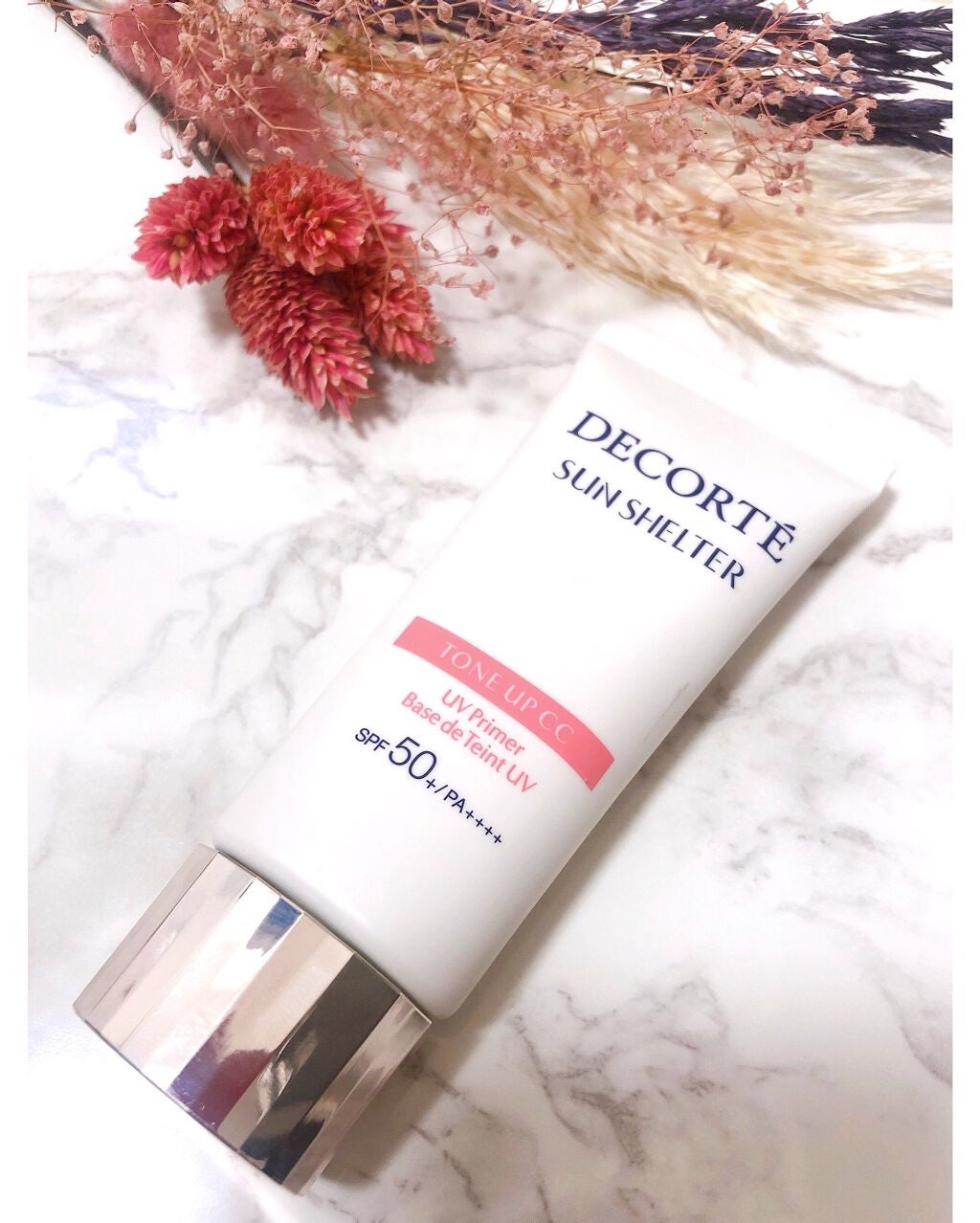 サンシェルター トーンアップCC/DECORTÉ/CCクリームを使ったクチコミ(1枚目)