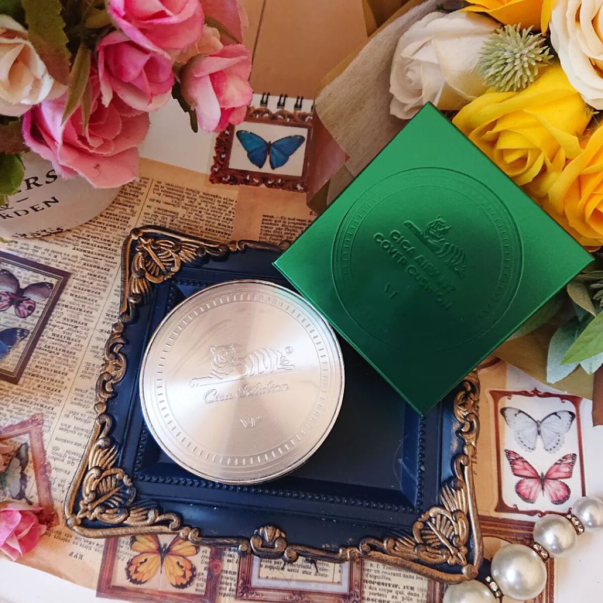 CICA エアリーフィットカバークッション/VT/クッションファンデーションを使ったクチコミ（3枚目）