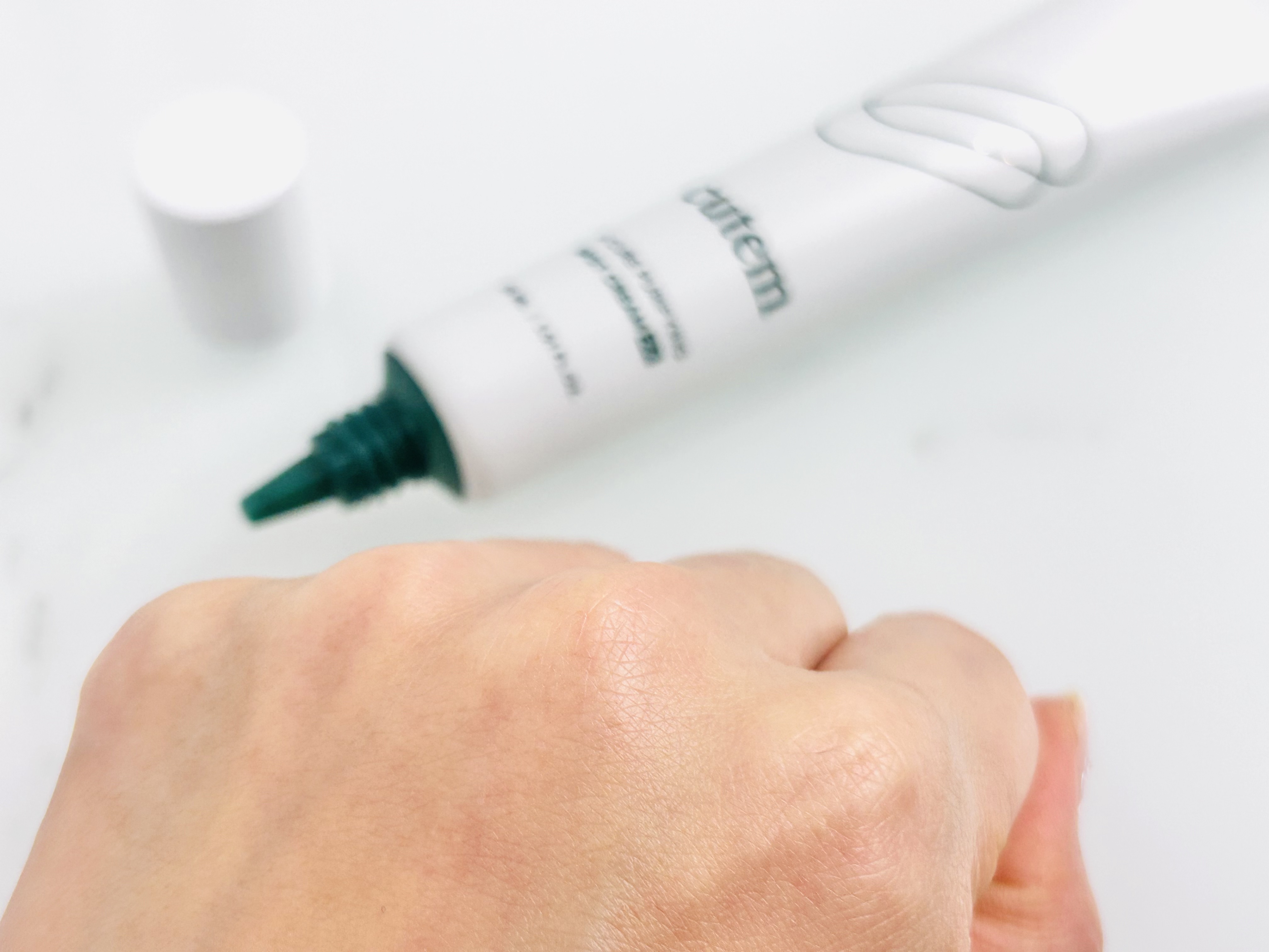 エーキュアピュリファイングスポットクリームツーエックス/cutem/フェイスクリームを使ったクチコミ（3枚目）