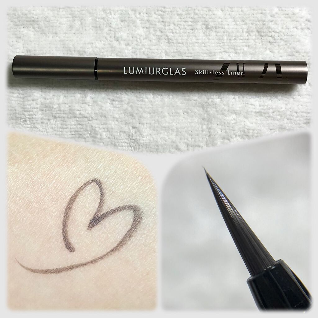 スキルレスライナー/LUMIURGLAS/リキッドアイライナーを使ったクチコミ(2枚目)