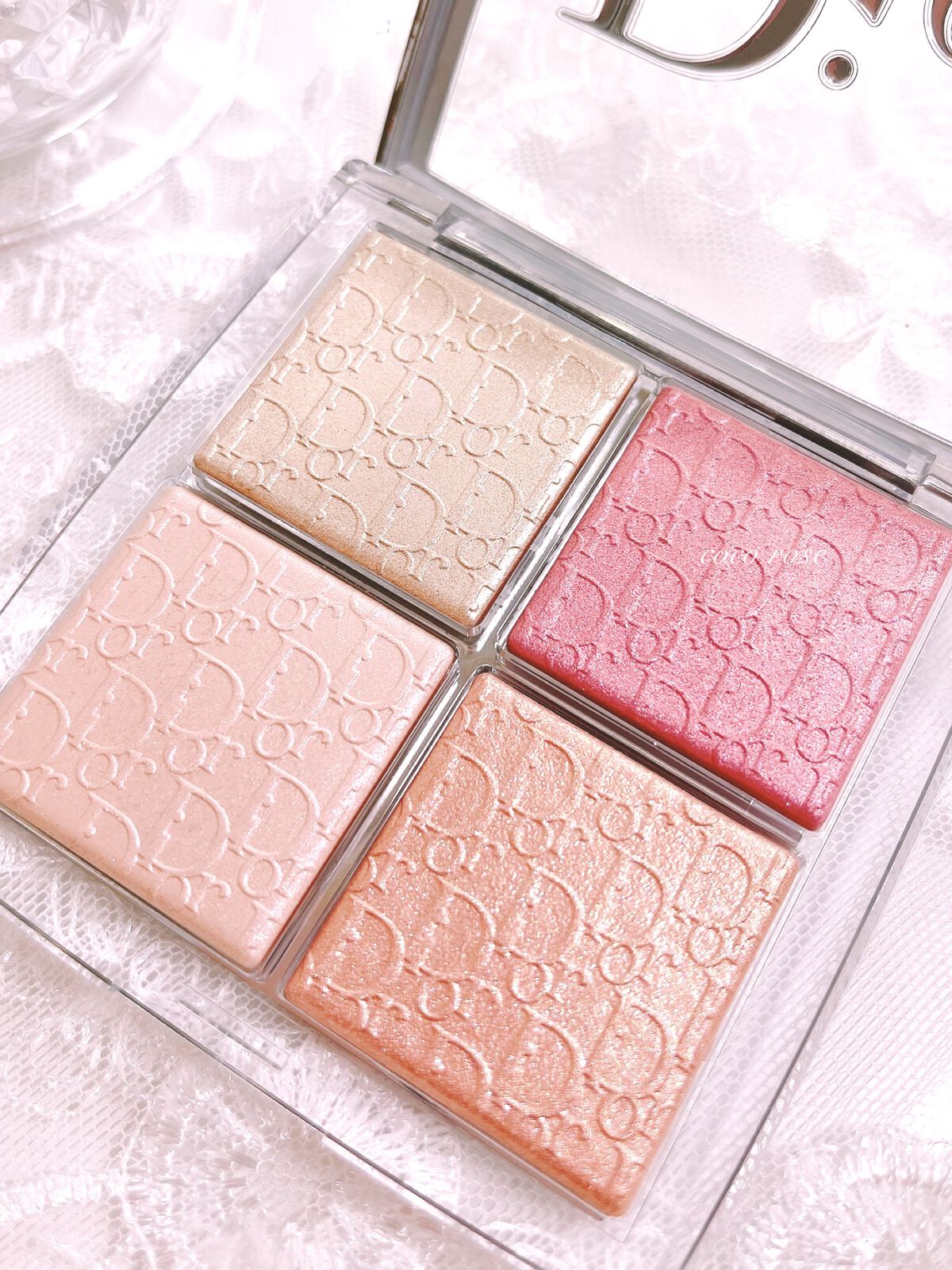 ディオール バックステージ フェイス グロウ パレット/Dior/ハイライトを使ったクチコミ(2枚目)