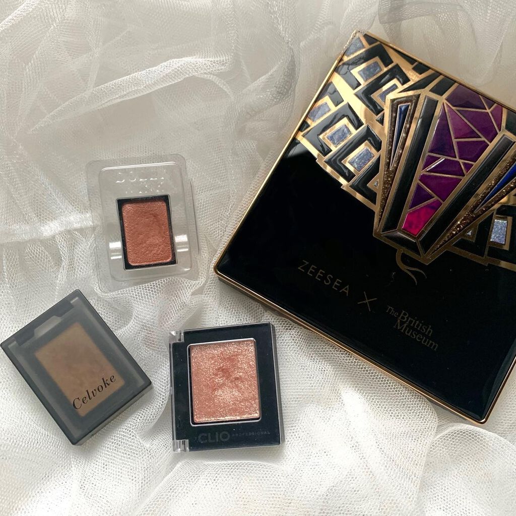 カスタムシャドウ/ドーリーウインク/単色アイシャドウを使ったクチコミ（2枚目）