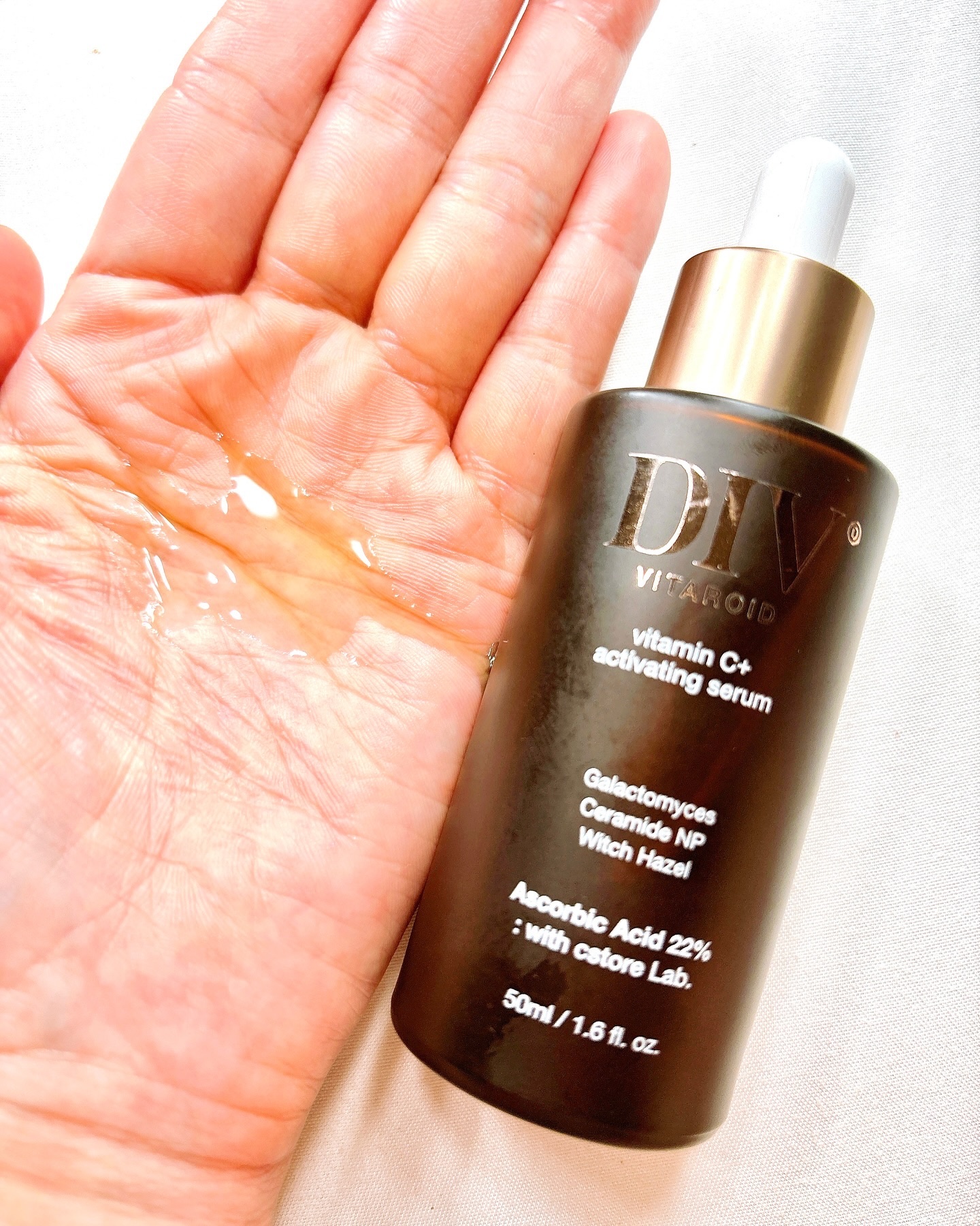 ビタミンCアクティベーティングセラム/DIV VITAROID/美容液を使ったクチコミ（3枚目）