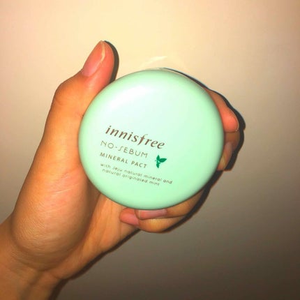 ノーセバム ミネラルパクト N/innisfree/プレストパウダーを使ったクチコミ(1枚目)