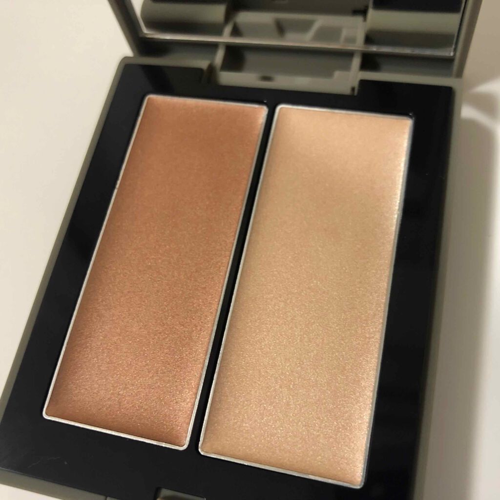 THREE シマリング グロー デュオ/THREE/クリームハイライトを使ったクチコミ（2枚目）