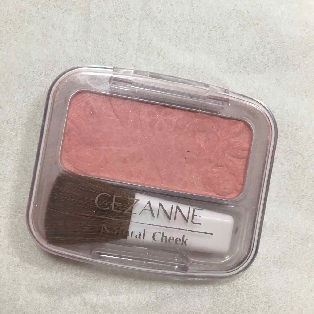ナチュラル チークN/CEZANNE/パウダーチークを使ったクチコミ(2枚目)