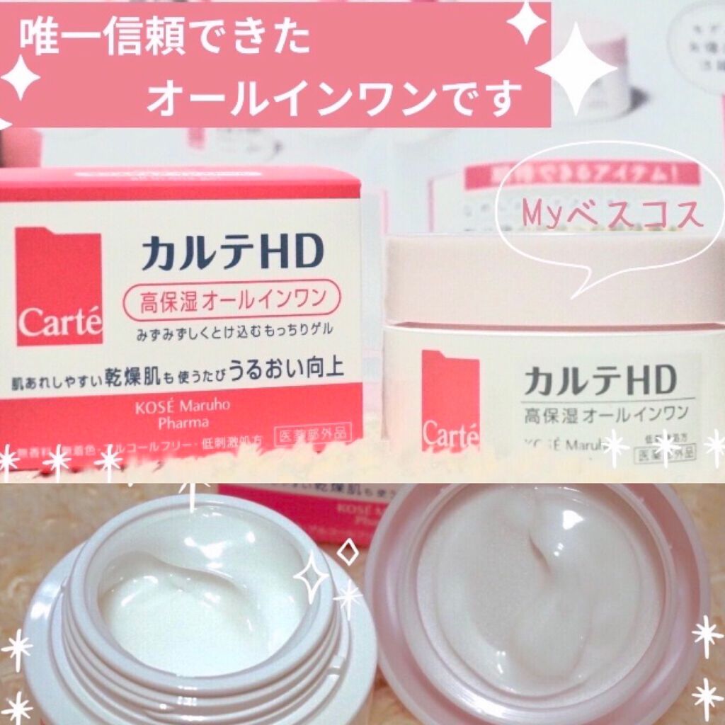 モイスチュア インストール/カルテHD/オールインワン化粧品を使ったクチコミ(1枚目)