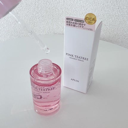 ピンクティーツリーシナジーセラム/APLIN/美容液を使ったクチコミ(3枚目)