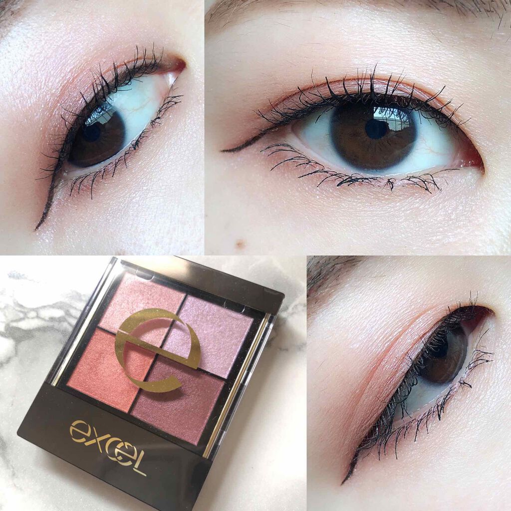 リアルクローズシャドウ/excel/アイシャドウパレットを使ったクチコミ（1枚目）