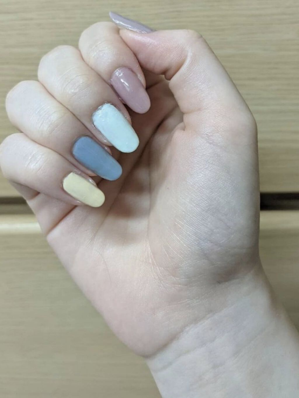 ネイル エナメル/ちふれ/マニキュアを使ったクチコミ（3枚目）