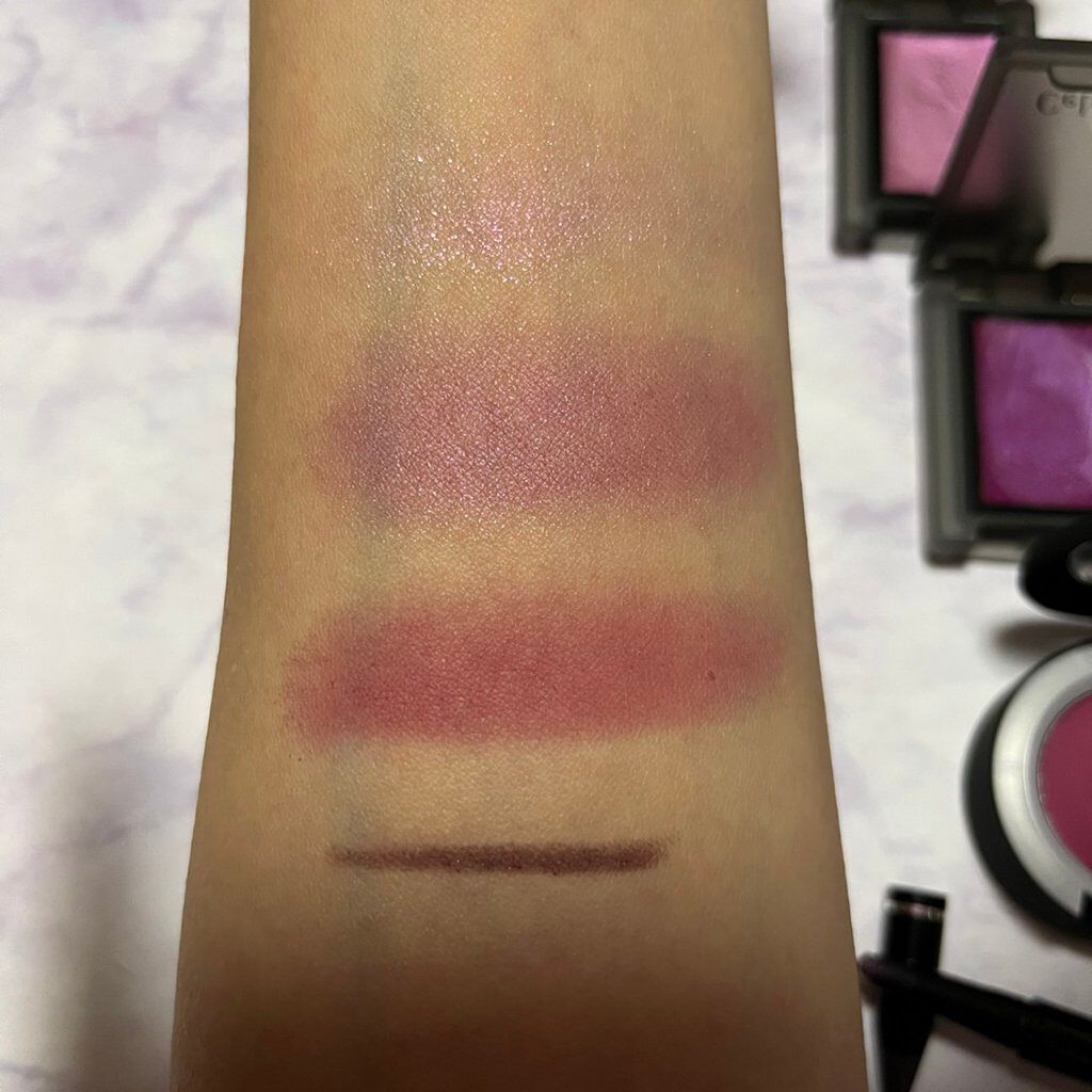 セルヴォーク ヴォランタリー アイズ 35 ヴィジョナリーパープル/Celvoke/単色アイシャドウを使ったクチコミ（2枚目）