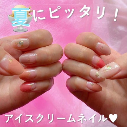 ネイルフィット ジェルネイルシール/GELATO FACTORY/ネイルシールを使ったクチコミ(1枚目)