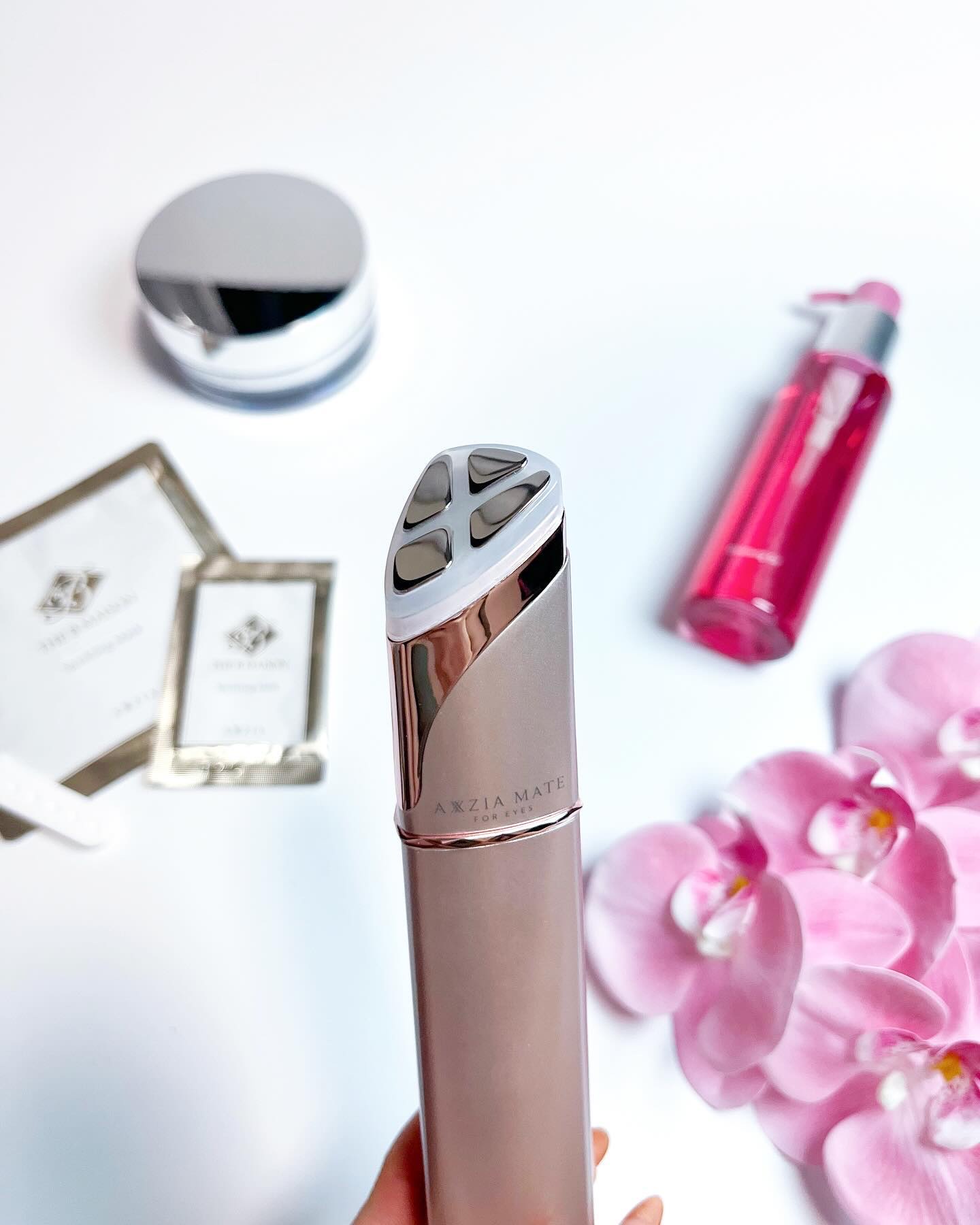 アクシージア 美顔器 温熱・低周波EMS機能付き アクシージア