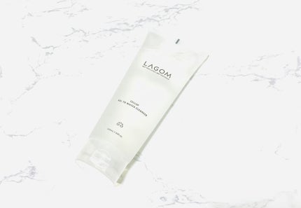 ラゴム ジェルトゥウォーター クレンザー(朝用洗顔)/LAGOM /その他洗顔料を使ったクチコミ(1枚目)