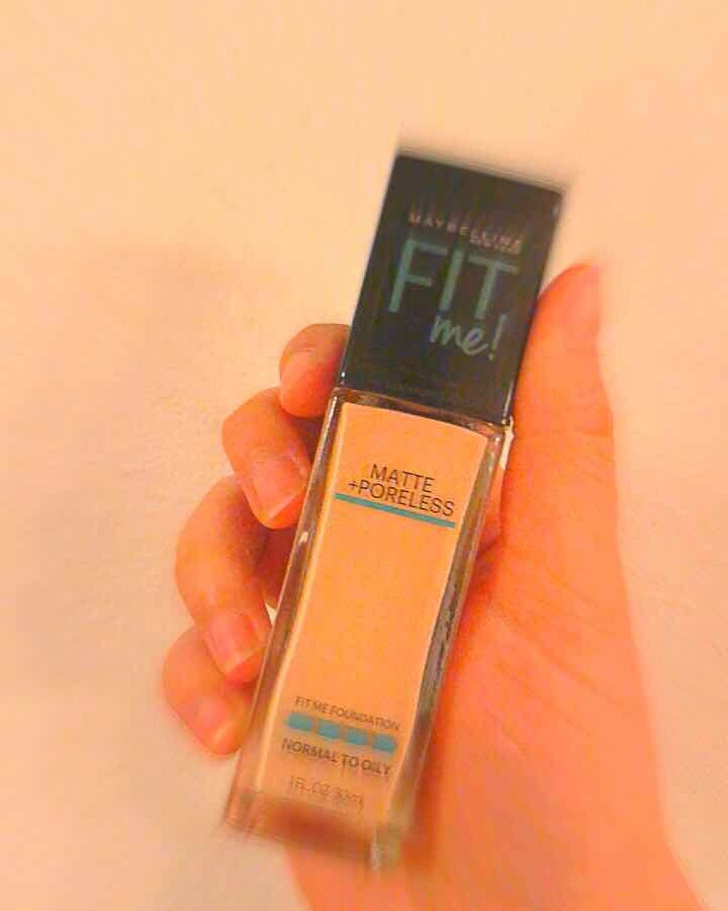 フィットミーリキッドファンデーション/MAYBELLINE NEW YORK/リキッドファンデーションを使ったクチコミ(1枚目)
