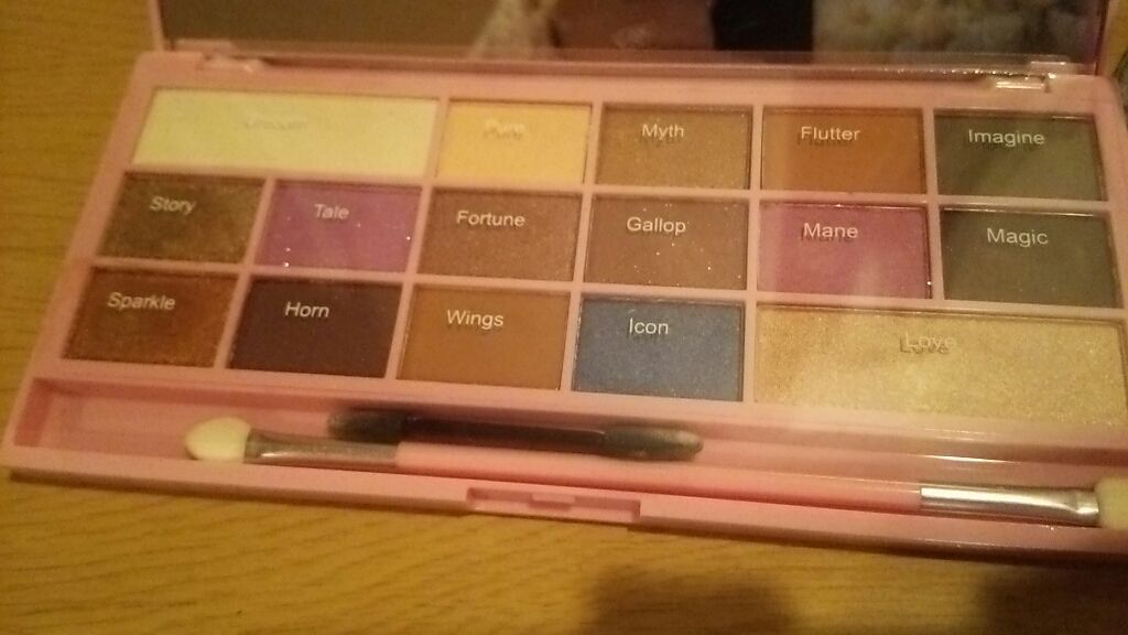 アイラブチョコレート/MAKEUP REVOLUTION/アイシャドウパレットを使ったクチコミ(2枚目)