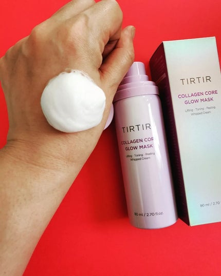 コラーゲンコアグローマスク/TIRTIR(ティルティル)/その他スキンケアを使ったクチコミ(3枚目)