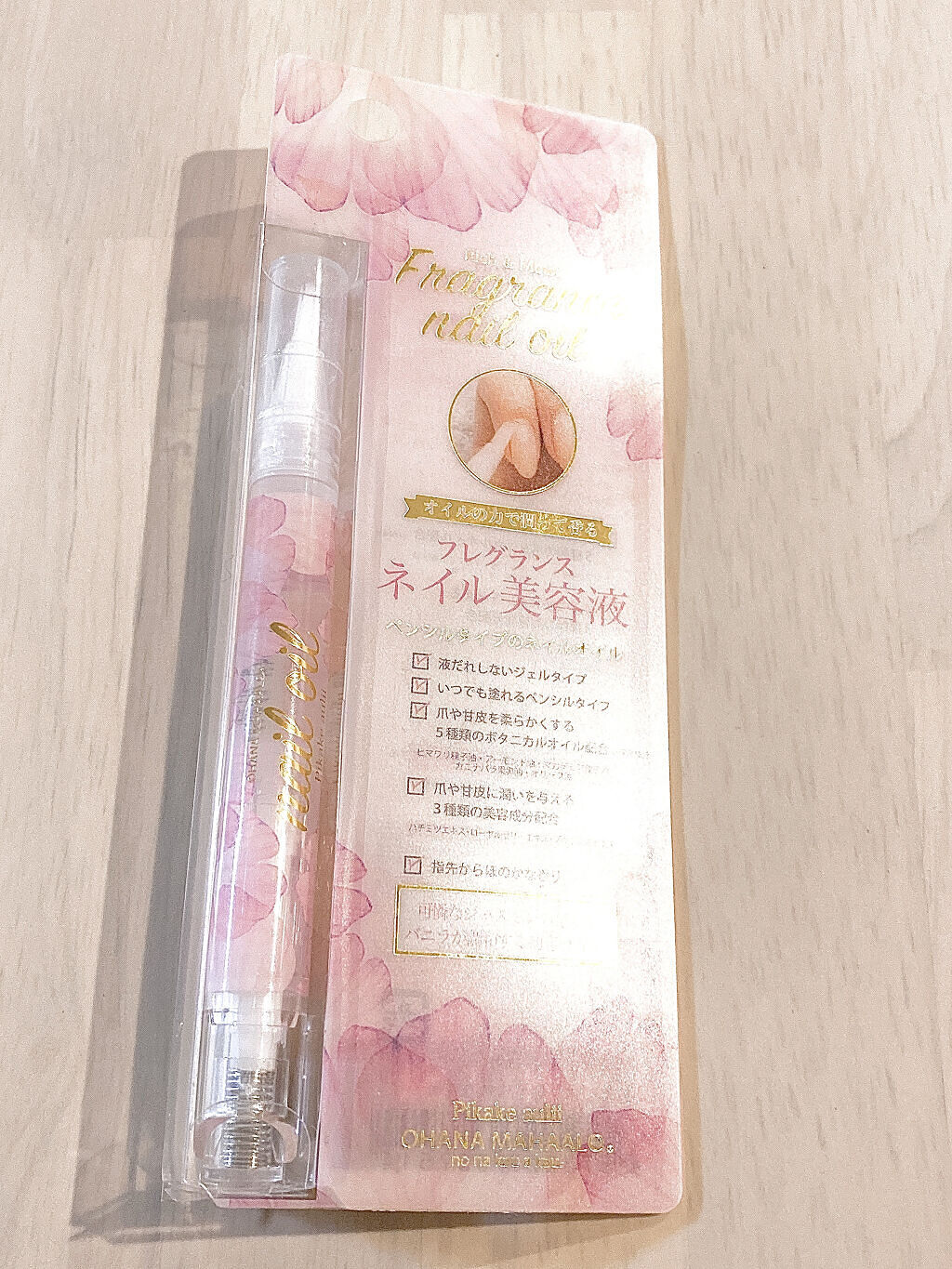 オハナマハロ フレグランスネイルオイル ピカケアウリィ/OHANA MAHAALO/ネイルオイル・トリートメントを使ったクチコミ（1枚目）