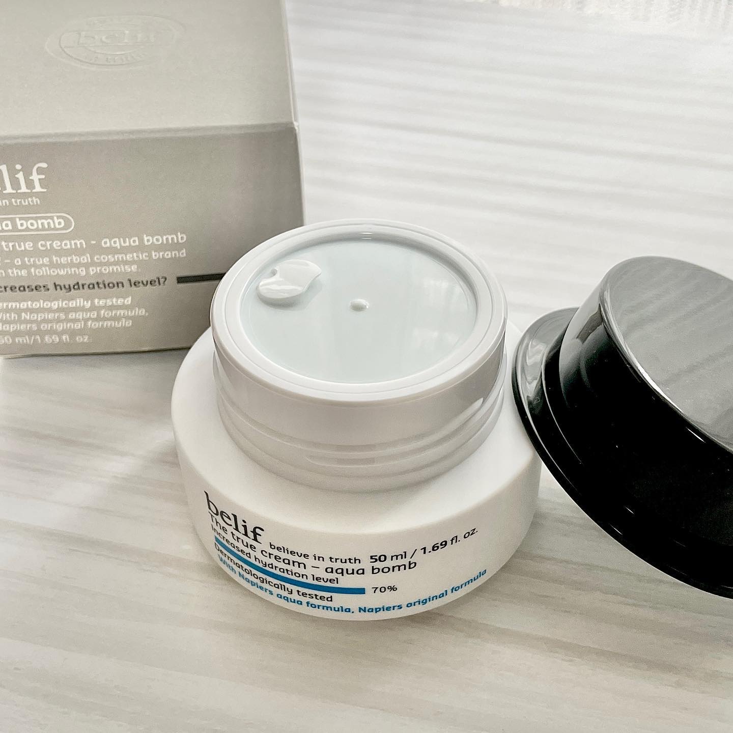 ザトゥルークリームアクアバーム/belif/フェイスクリームを使ったクチコミ（2枚目）