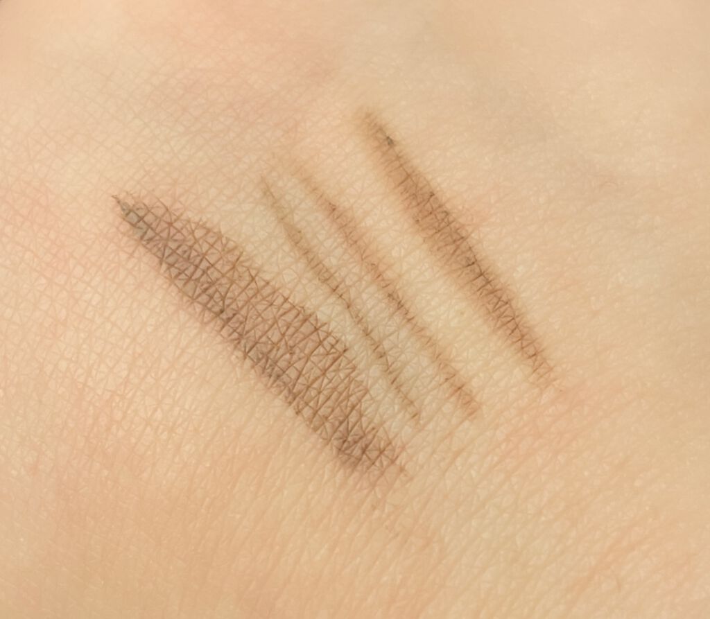 ブロウインク カラーティントデュオ 07 ミルクティーブラウン/MAYBELLINE NEW YORK/眉ティントを使ったクチコミ（3枚目）