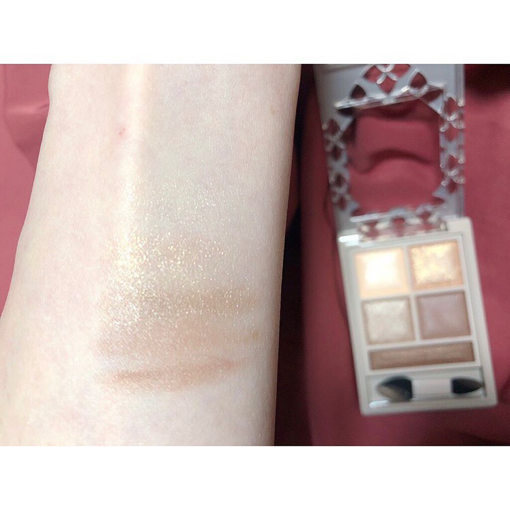 パノラマデザイン アイパレット BR-1 ベージュブラウン/Visée/アイシャドウパレットを使ったクチコミ（3枚目）