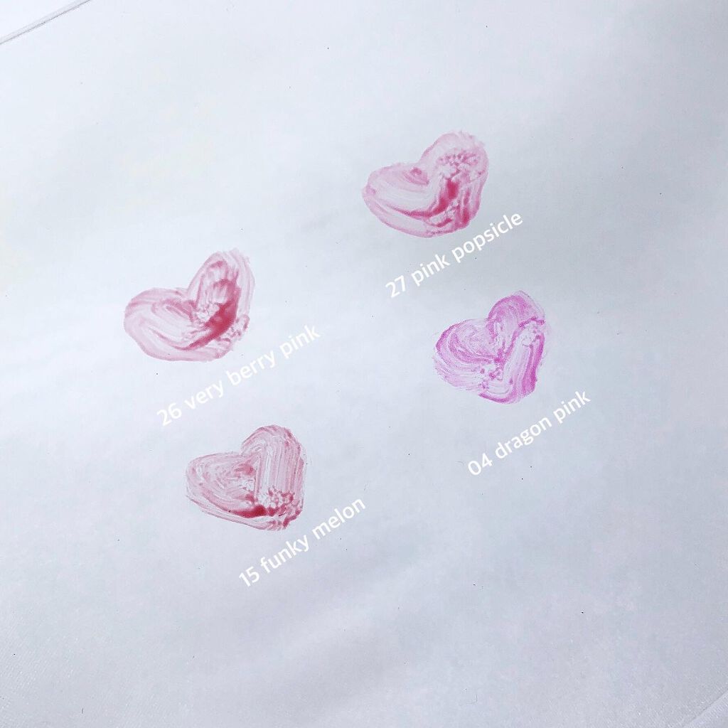 ジューシーラスティングティント/rom&nd/リップティントを使ったクチコミ(4枚目)