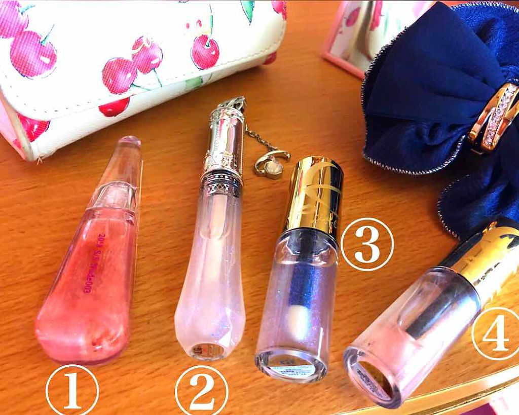 リップケアオイル/excel/リップグロスを使ったクチコミ（1枚目）