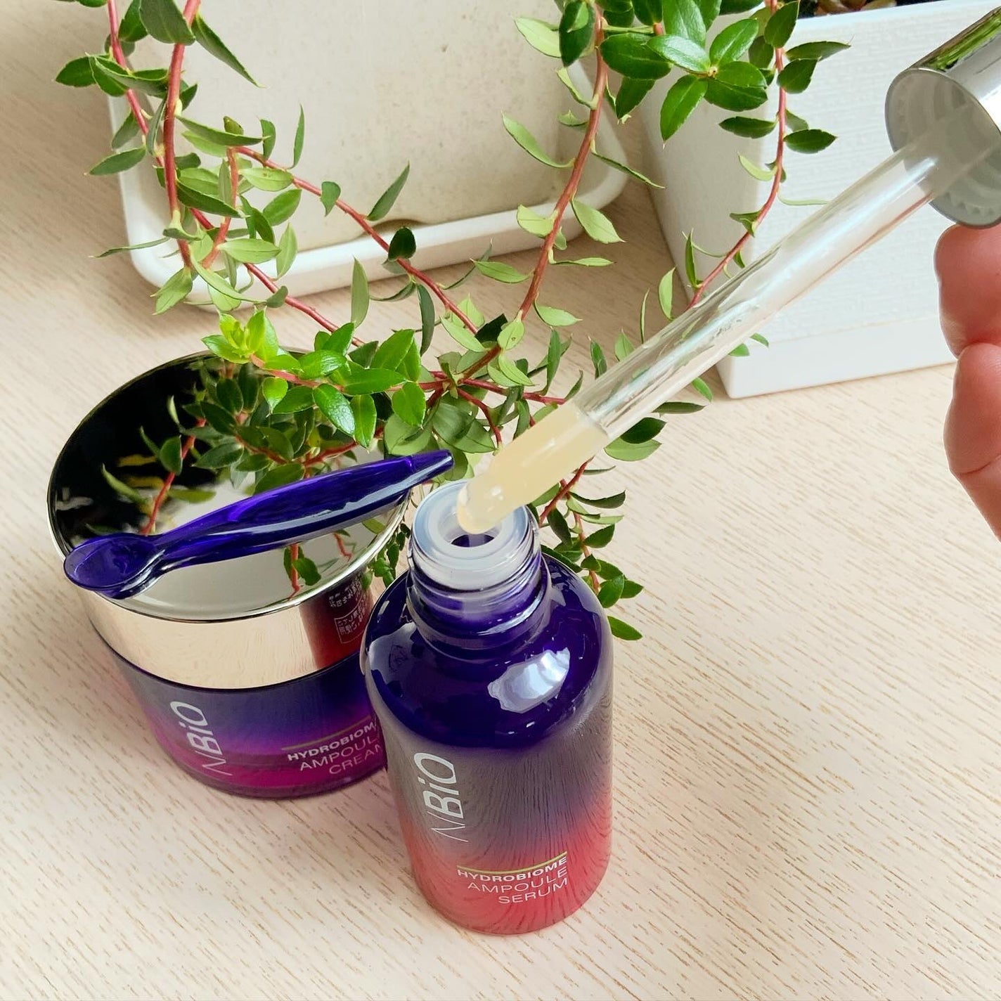 ハイドロバイオ―ム アンプルセラム/エヌバイオ/美容液を使ったクチコミ(2枚目)