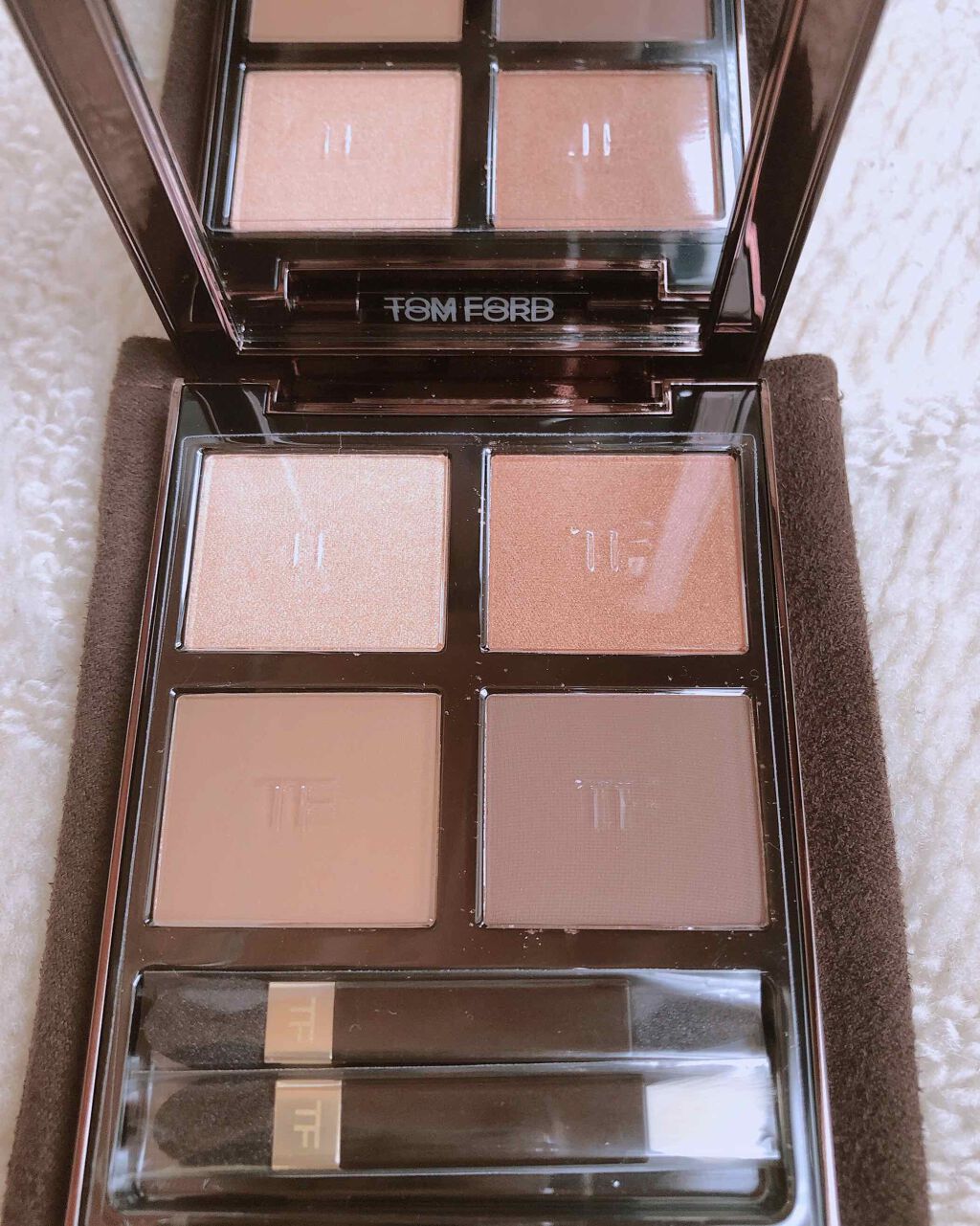 アイ カラー クォード/TOM FORD BEAUTY/アイシャドウパレットを使ったクチコミ（2枚目）