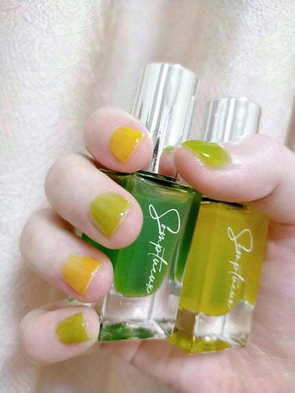 Somptueux(ソンプチュー) ネイルポリッシュ/DAISO/マニキュアを使ったクチコミ(1枚目)