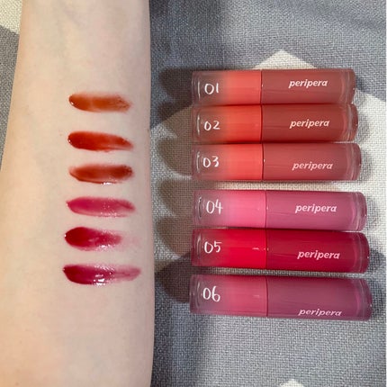 インク ムード グロイ ティント/PERIPERA/リップティントを使ったクチコミ(4枚目)