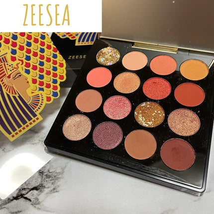 大英博物館 エジプトシリーズ アイシャドウパレット/ZEESEA/アイシャドウパレットを使ったクチコミ(1枚目)