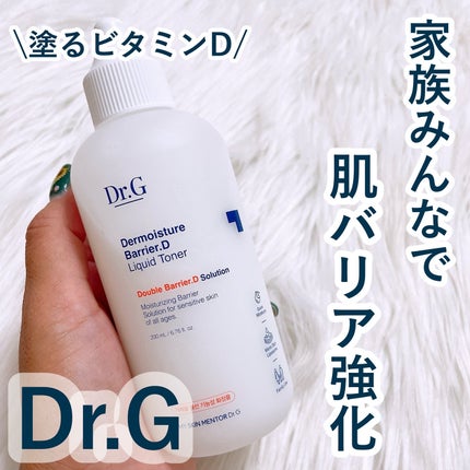 ザモイスチャーバリアDリキッドトナー/Dr.G/化粧水を使ったクチコミ(1枚目)