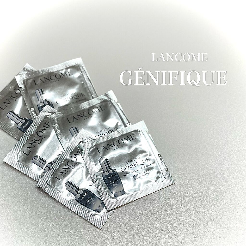 他サイトからテスターを頂きました。

緩やかなテクスチャーで浸透がかなり早いです。

一番最初にジェニフィックを塗り、
その後から使う化粧水等の効果を引き出してくれる感じがありました。

ただデコルテのリポソームほどの感動が無かった印象。
