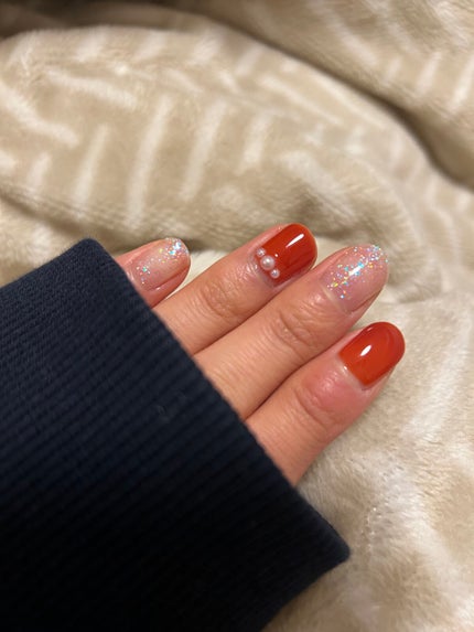 ジェルネイル(ライト対応)/セリア/ジェルネイルを使ったクチコミ(1枚目)