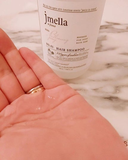 インフランス ヘアシャンプー ブルーミングピオニー/トリートメント ブルーミングピオニー/jmella/市販シャンプーを使ったクチコミ(2枚目)