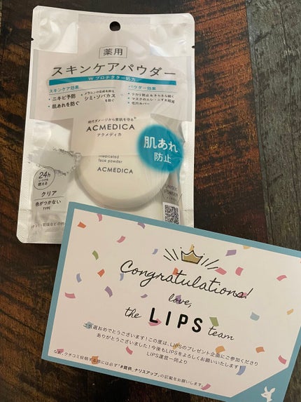 アクメディカ 薬用 フェイスパウダー クリア N/ナリスアップ/プレストパウダーを使ったクチコミ(1枚目)