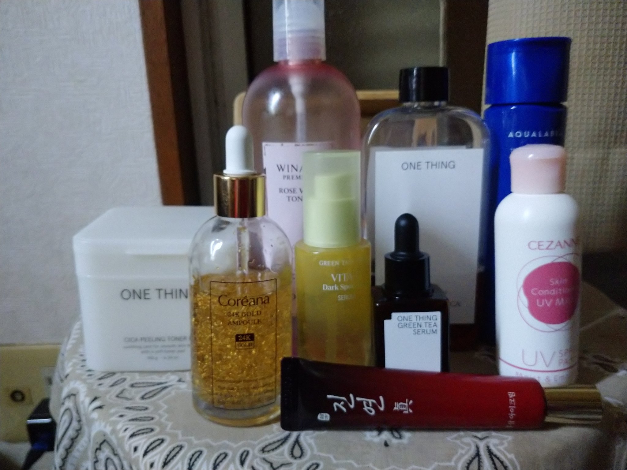 グリーンティーセラム/ONE THING/美容液を使ったクチコミ（1枚目）