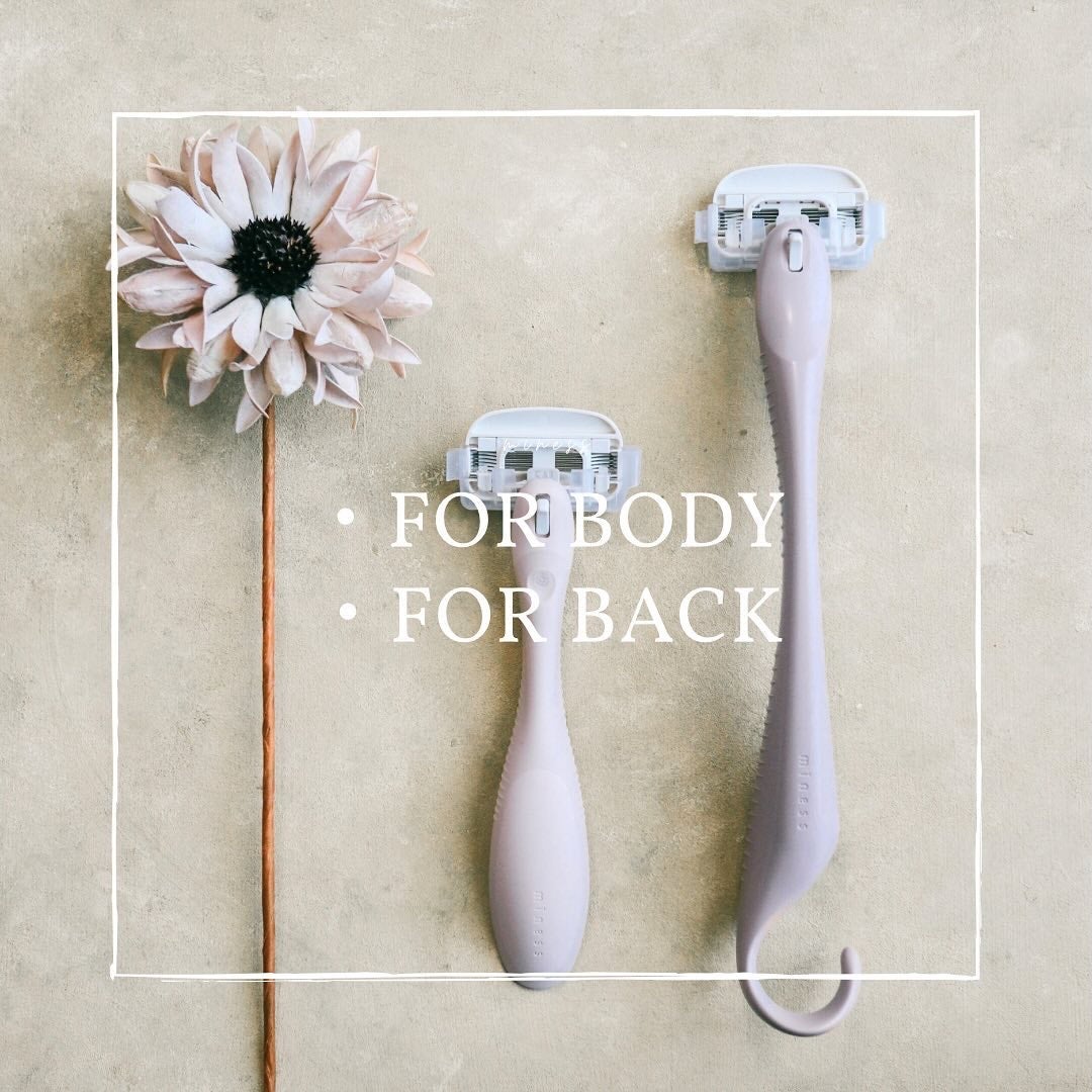 miness ボディ用カミソリ 替刃2個付/貝印/シェーバーを使ったクチコミ(1枚目)