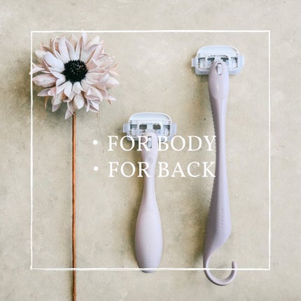 miness ボディ用カミソリ 替刃2個付/貝印/シェーバーを使ったクチコミ(1枚目)