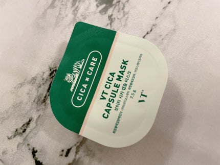 CICA カプセルマスク/VT/洗い流すパック・マスクを使ったクチコミ(1枚目)