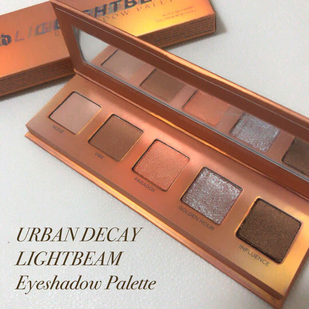 ライトビーム アイシャドウ パレット/アーバンディケイ/アイシャドウパレットを使ったクチコミ（1枚目）