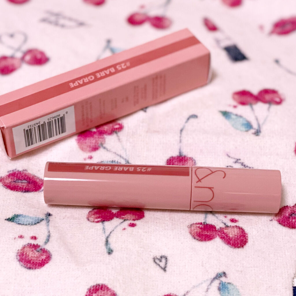 ジューシーラスティングティント/rom&nd/リップティントを使ったクチコミ（1枚目）