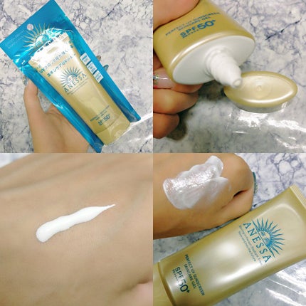 パーフェクトUV スキンケアジェル N/アネッサ/日焼け止め・UVケアを使ったクチコミ(2枚目)