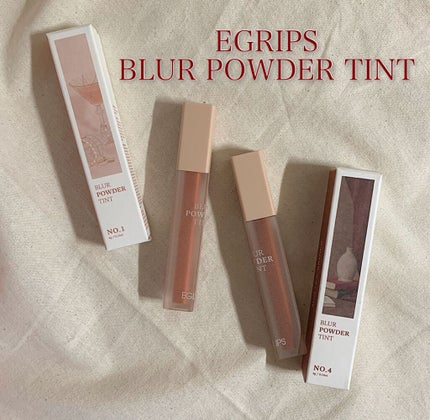 ブラーパウダーティント/EGLIPS/リップティントを使ったクチコミ(1枚目)
