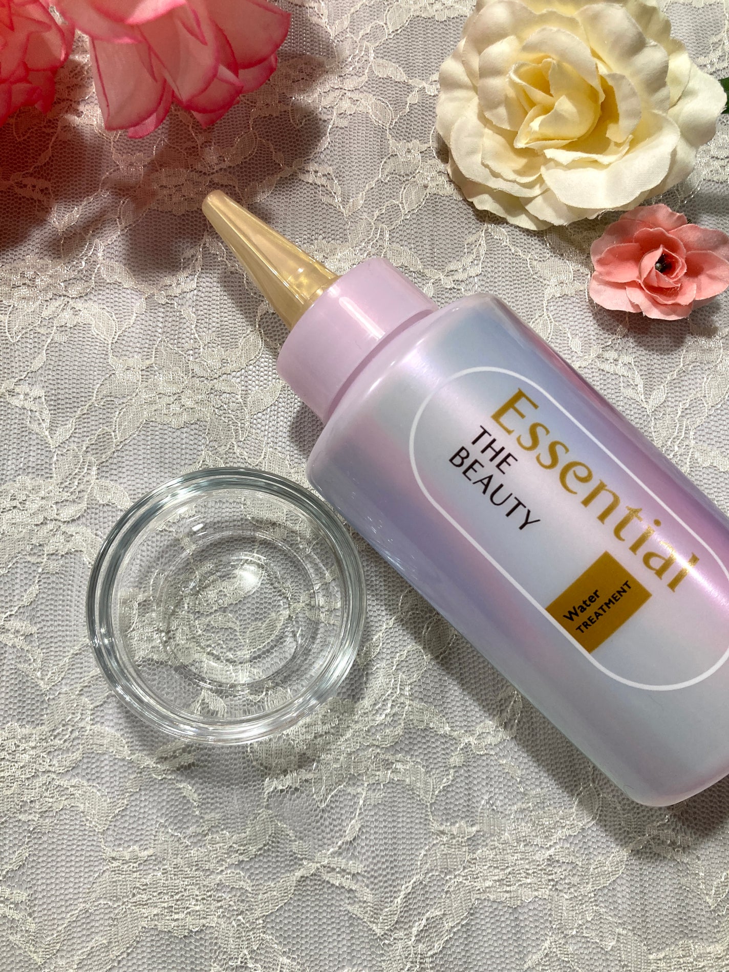 エッセンシャル プレミアム ウォータートリートメント EXスムース/エッセンシャル/アウトバストリートメントを使ったクチコミ(3枚目)