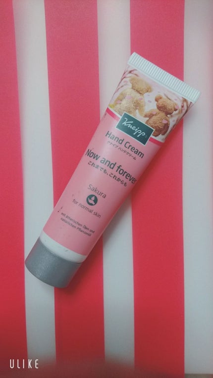 クナイプ ハンドクリーム サクラの香り/クナイプ/ハンドクリームを使ったクチコミ(1枚目)