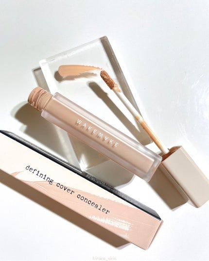 ディファイニングカバーコンシーラー/wakemake/リキッドコンシーラーを使ったクチコミ(2枚目)