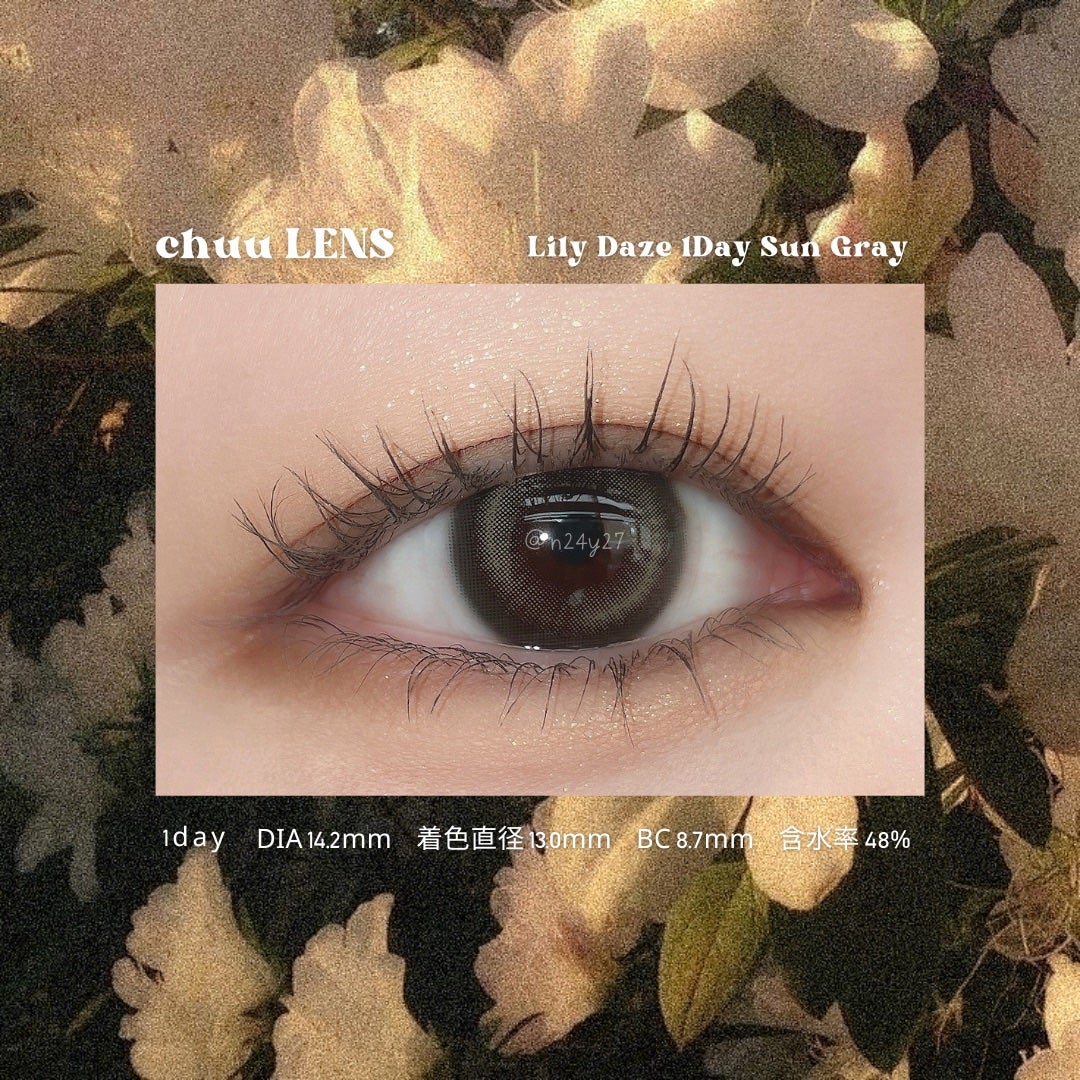 Lily Daze/chuu LENS/ワンデー(1DAY)カラコンを使ったクチコミ(3枚目)