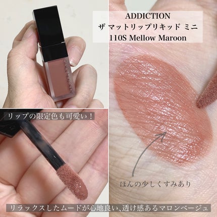 ホリデー アディクション サイレント ウィッシュⅡ /ADDICTION/メイクアップキットを使ったクチコミ(6枚目)